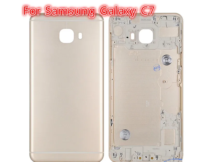 

For Samsung Galaxy C7 Metallic Battery Cover Back Door Housing