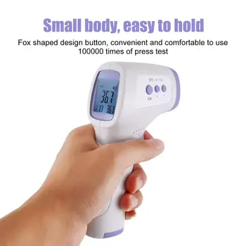 

Forehead Temperature Measurement Standing Thermometer Non Contact Type Temperature Tool Infrared Thermometer for Baby Adult new