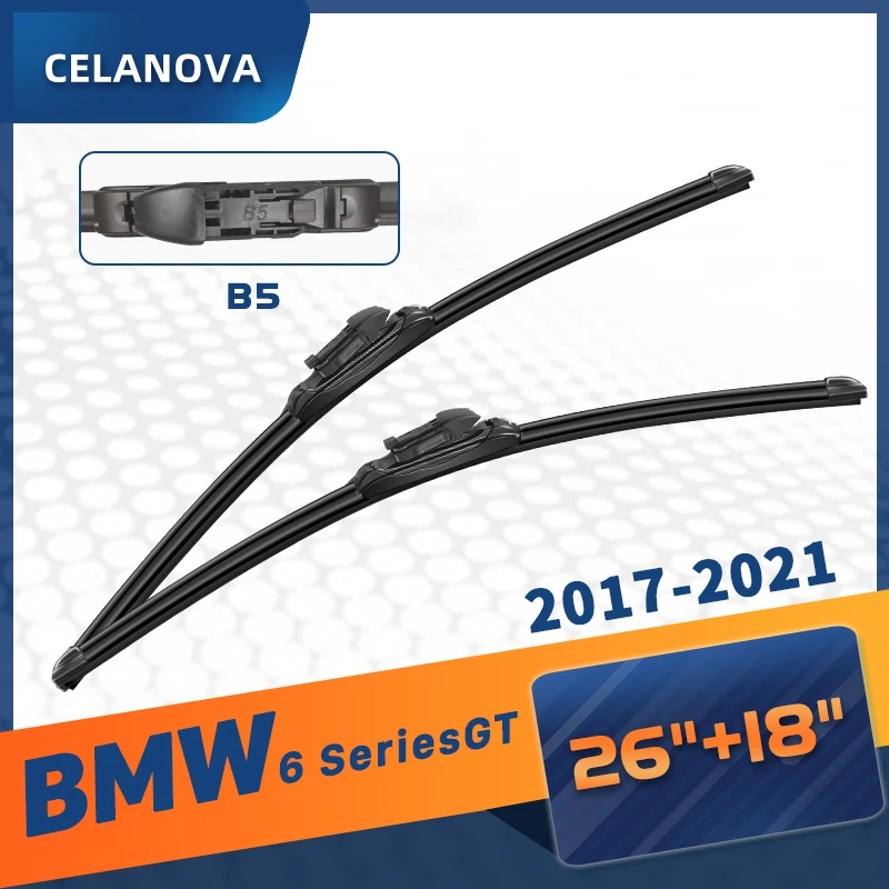Щетка стеклоочистителя CELANOVA для BMW 6 Series GT 2017-2021 26 дюймов + 18 бескаркасные