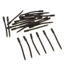 25 шт. мягкие встроенные свинцовые вставки защитные рукава Rig Anti-Chod Rig Вертлюги рыболовные аксессуары инструменты для ловли карпа