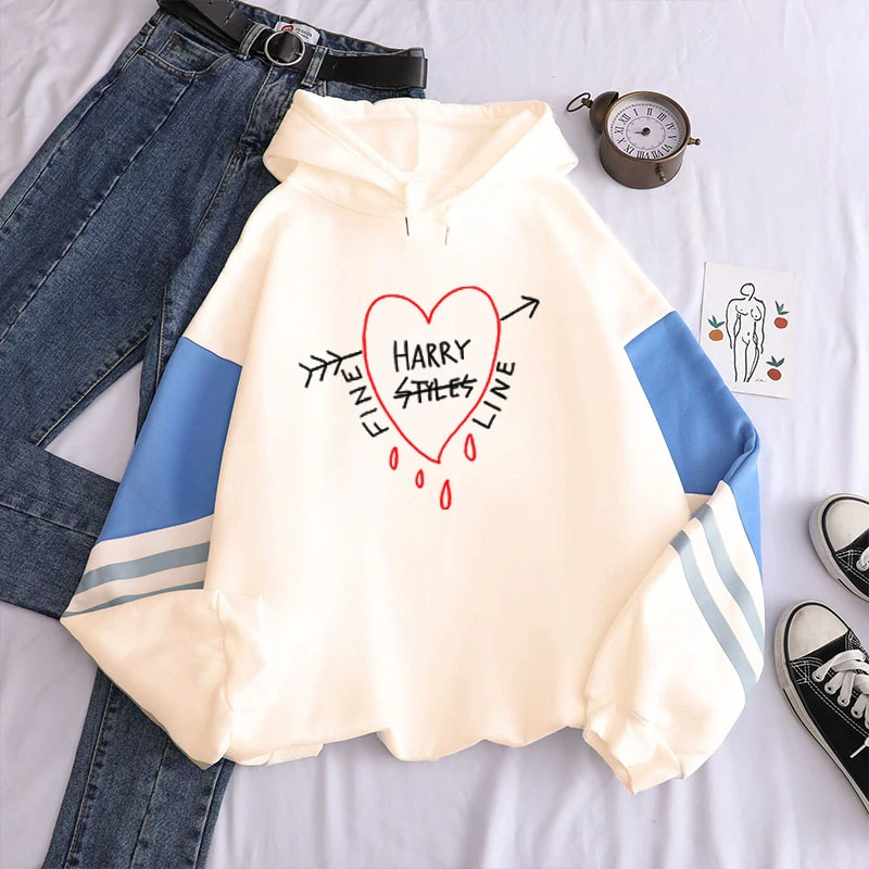 Young woman hoodie HARRY STYLES Fine Line Love Heart Shape Hoodies Women  Harajuku Pullovers Fleece Hooded Sweatshirt|Hoodies & Sweatshirts| -  AliExpress
