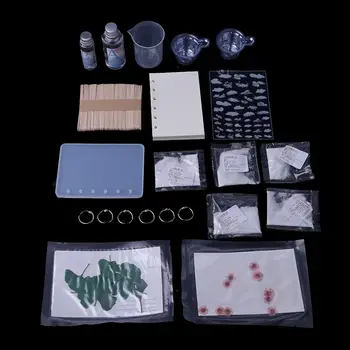 

1 Set Crystal Epoxy Resin Mold Notebook Casting Silicone Mould Craft Making Tool AXYD