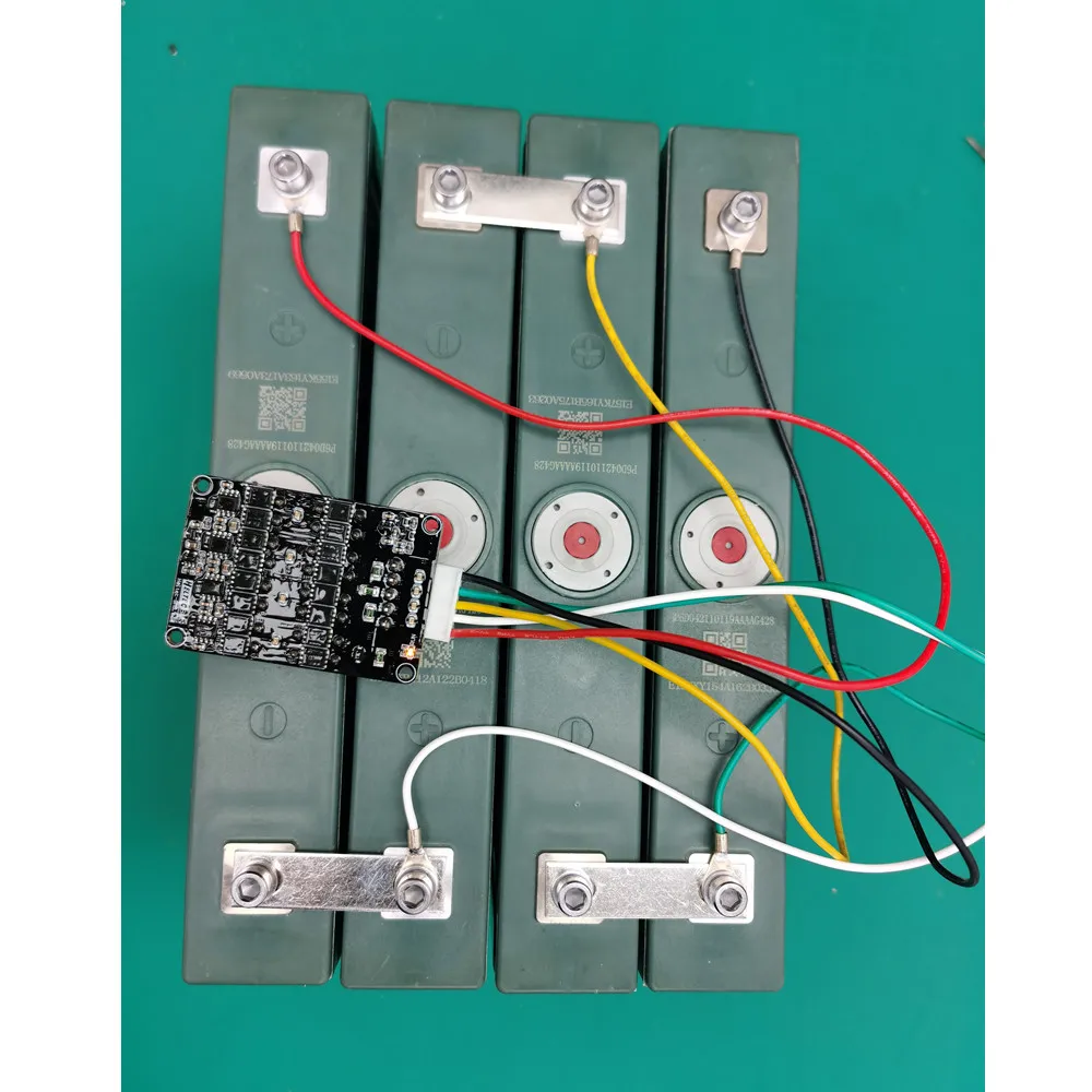 Cabo de Silicone Heltec Active Balancer Capacitor Equalizador Ativo Lifepo4 Lipo Rv1-8 Cobre Nariz Fio Conector 3s 4s 5a - Image 2