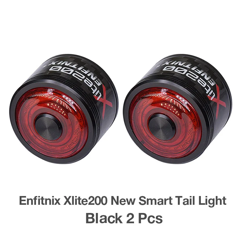 Enfitnix Xlite200 Ultra Bright Carbon Fiber Smart Tail Light