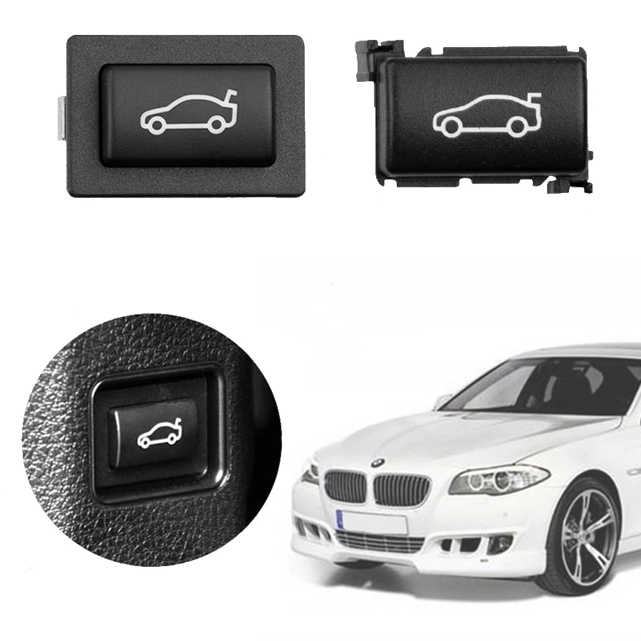 Tailgate Rear Trunk Switch Button Cover For Bmw 1 2 3 4 5 6 7 X1 X3 Z4