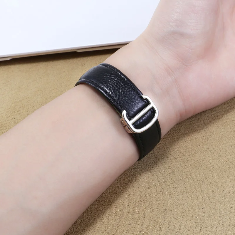 Genuine Leather Strap Replacement 