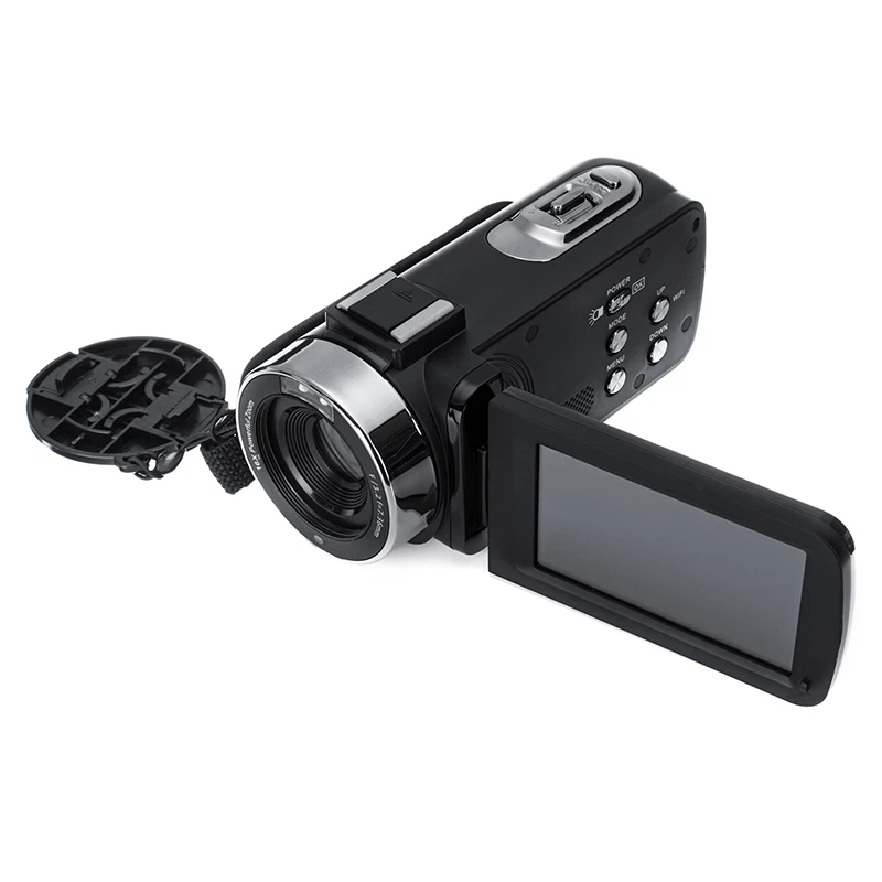 2,7 K цифровая видеокамера, видеокамера, Wifi, ночное видение, 3,0 дюймов, 1520 P, HD, ЖК-экран, покадровая камера с микрофоном, пульт дистанционного управления