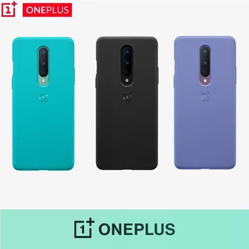 

100% Original Oneplus 8 Case Oneplus Official Protective Cover Nylon bumper Sandstone Case one plus 7T Pro 7 Pro 6T