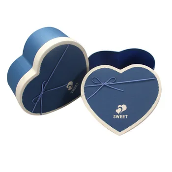 

Lovely Gift Box Heart-Shaped Two-Piece Box Peach Heart Flower Gift Box Birthday Christmas Valentine's Day Flower Box