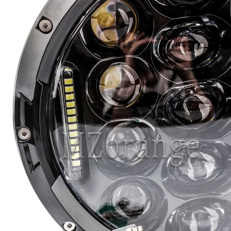 75 Вт фара рабочий свет 13ledx5w высокоинтенсивные превосходные светодиоды для JEEP Wrangler harley мотоцикл с DRL парковочный свет