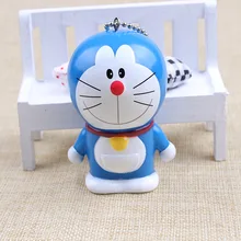 Горячая Распродажа Doraemon Джингл кошки белая стежка подвеска брелок чемодан вешалка автомобильный брелок