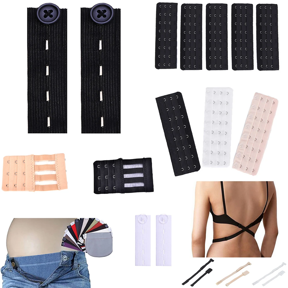 1 шт. для беременных Бюстгальтер удлинитель пояс Регулируемый эластичный