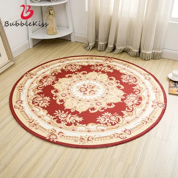 

Bubble Kiss Round Carpet Light Luxury Printing Rug Living Room Carpets Home Floor Mat Customized Rugs For Bedroom Decor Area Rug