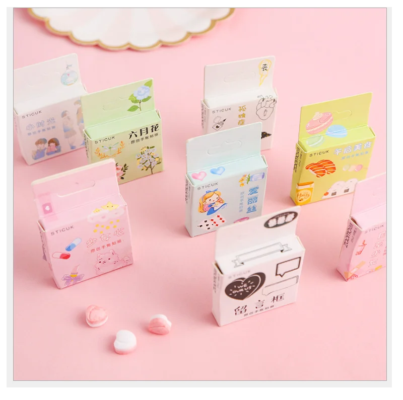 40 шт./компл. девушка серия милые наклейки Kawaii Печать стикер на клейкой основе школьная Подарочный дневник, записная книга(kk-001