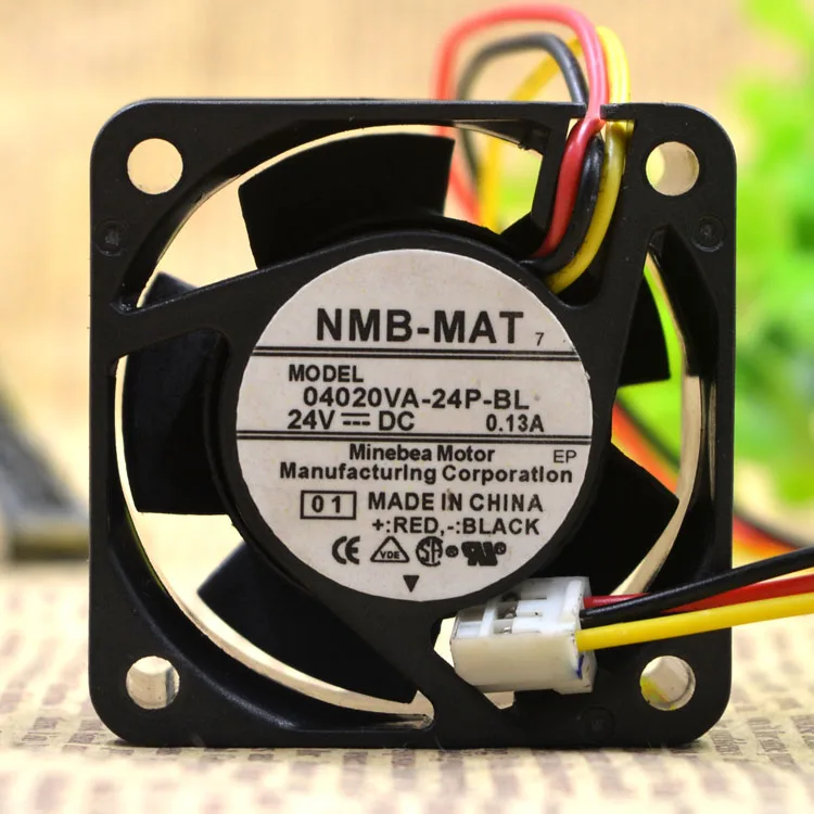 04020va-24p-bl 4020 24v 0.13a 4 см/защиты электродвигателя Вентилятор охлаждения
