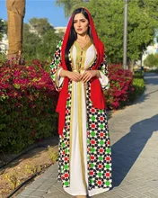 

Abaya Dubai Kaftan Muslim Fashion Hijab Maxi Dress African Dresses Embroidery Abayas For Women Islam Clothing vestidos de mujer