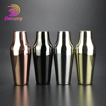 

DEOUNY 650ml Bar French Cocktail Shaker Stainless Steel Classic Cocktail Shaker Set For The Bartender Tool Supplies Barware