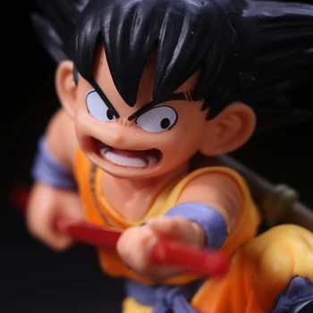 

16cm Dragon Ball Z Budokai DBZ Son Goku Childhood PVC Action Figure SC Sculture Model Doll Gift for Kids