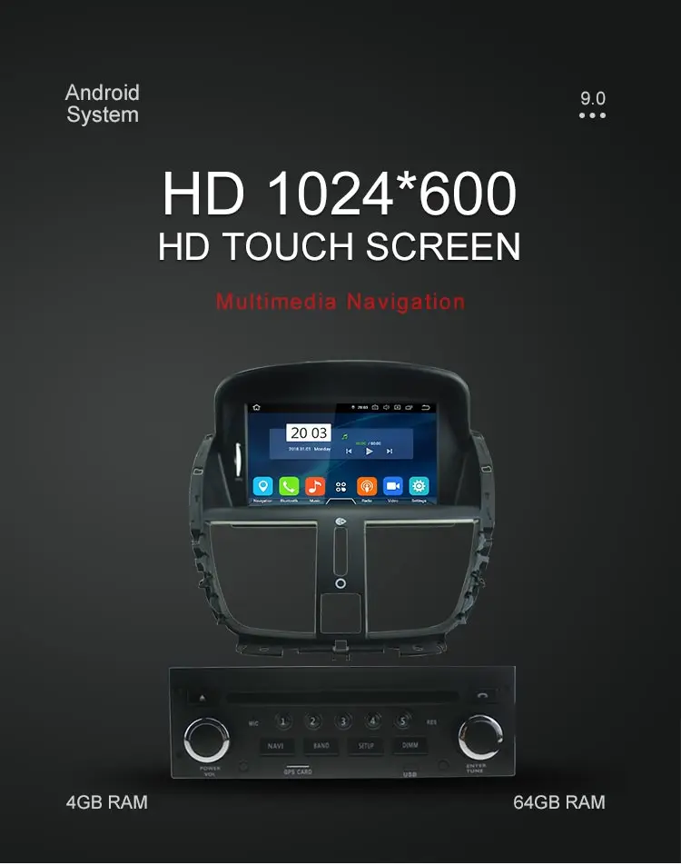 Flash Deal Besina 1 Din Car Radio Android 9.0 Car DVD Player For Peugeot 207 207CC 2007 2008 2009 2010 2011 2012 2013 2014 WiFi GPS Navigation Multimedia 4G RAM 64 ROM 1 Flash Deal Besina 1 Din Car Radio Android 9.0 Car DVD Player For Peugeot 207 207CC 2007 2008 2009 2010 2011 2012 2013 2014 WiFi GPS Navigation Multimedia 4G RAM 64 ROM 1