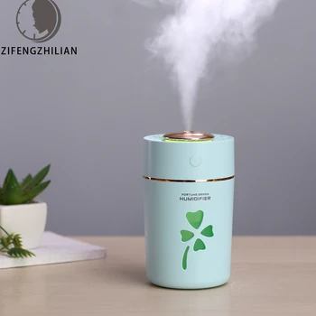 

Car Aroma Diffuser Lucky Grass Humidifier Mini Air Humidifier Electric Essential Oil Diffuser Cup 7 Color LED Lights