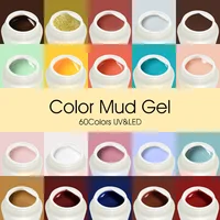 VENALISA 60 Colors New Mud Gel No Flowing Full Coverage Creamy Painting Thick Texture Gorgeous Color Pigmented Paint Nail Gel 1