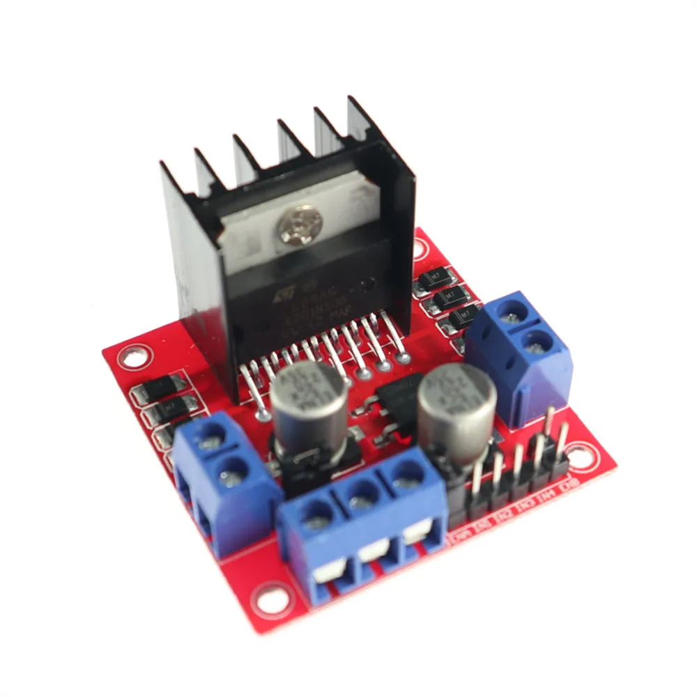 1 шт./лот KJ192 L298N Модуль платы драйвера двигателя L298 для arduino шаговый двигатель