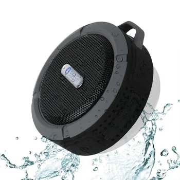 

C6 Wireless Waterproof Bluetooth Speaker For Outdoor Sports Suction Cup And Mobile Phone Car Subwoofer And Bathroom