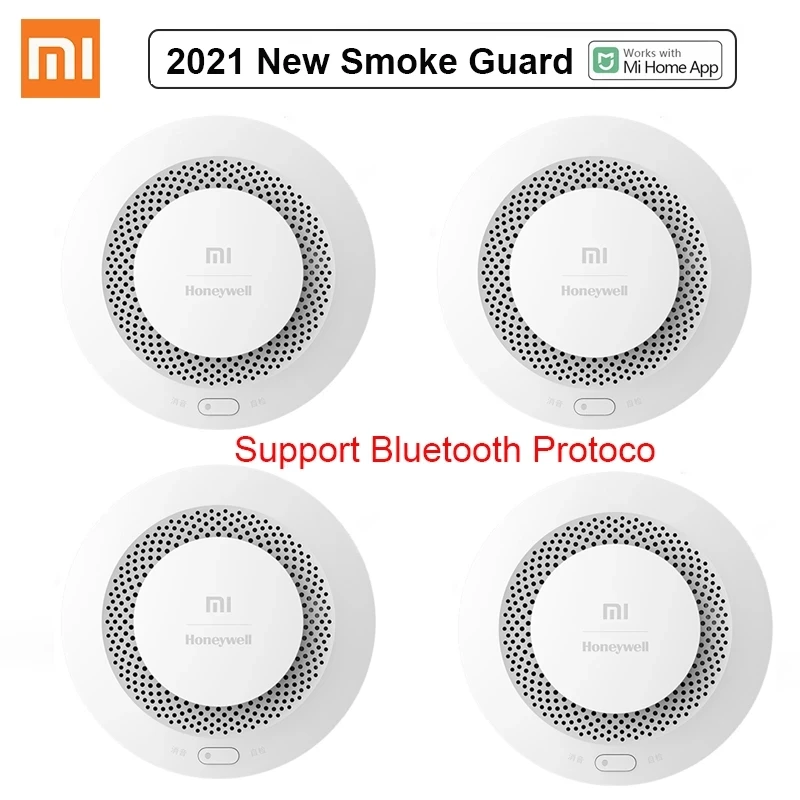 Датчик дыма Xiaomi Mijia Honeywell многофункциональный детектор пожарной сигнализации