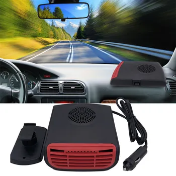 

12V Portable Car Heater Auto Electronic Fan Fast Heating Defrost Defogger Heater With Aromatherapy Tablets 150w Car Heater