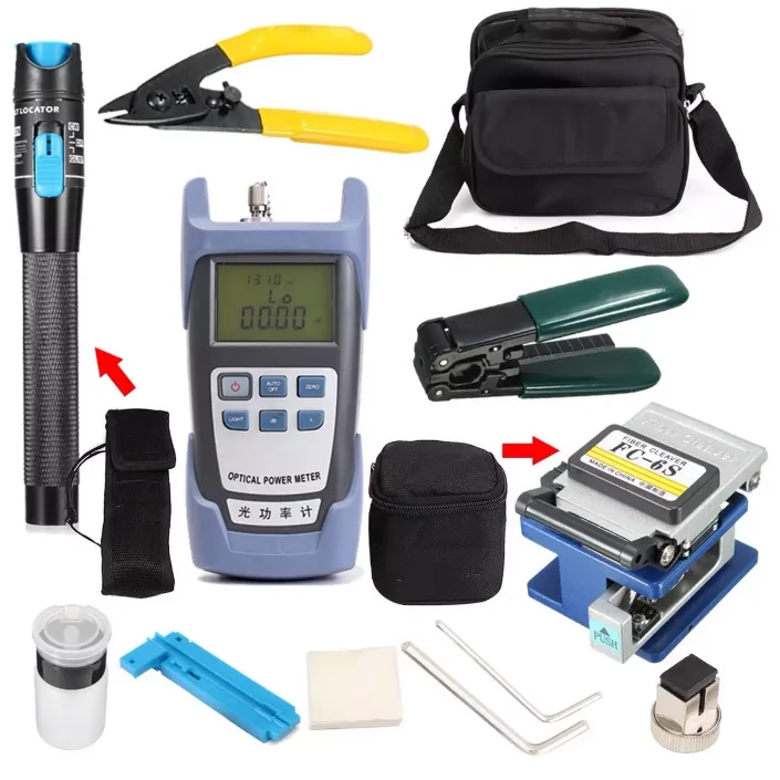 Оптоволоконный набор для домашней сборки FTTH измеритель мощности-70 + 3 дБ |