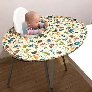 

Foldable Kids Feeding Bib Dining Chair Cover Portable Eating Mats Dining Chair Tray Anti-food Drop Baby Care