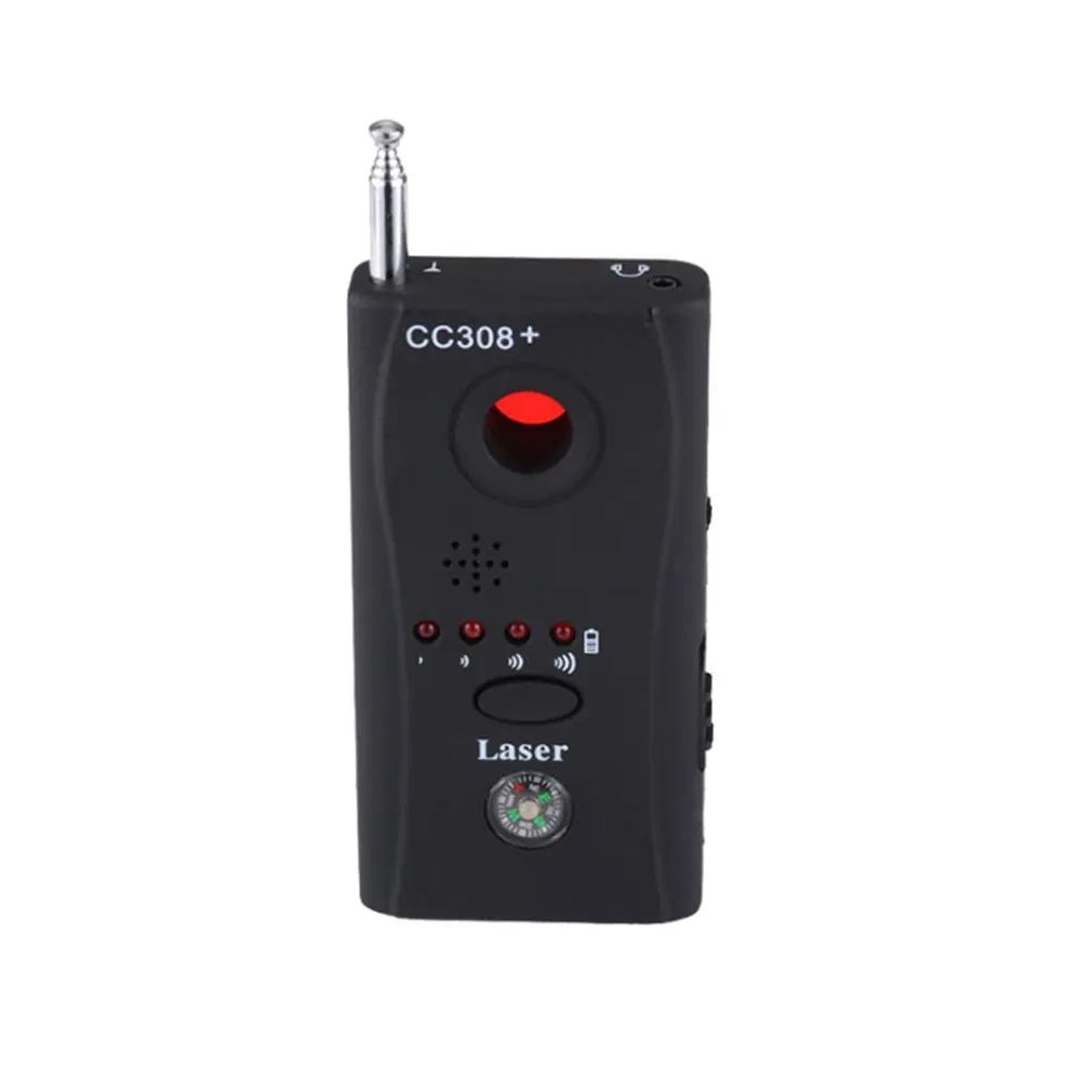 

CC308 Multifunction Laser Filter Detection Wireless Camera Lens Signal Detector Scanner Mobile Phone Security Detector