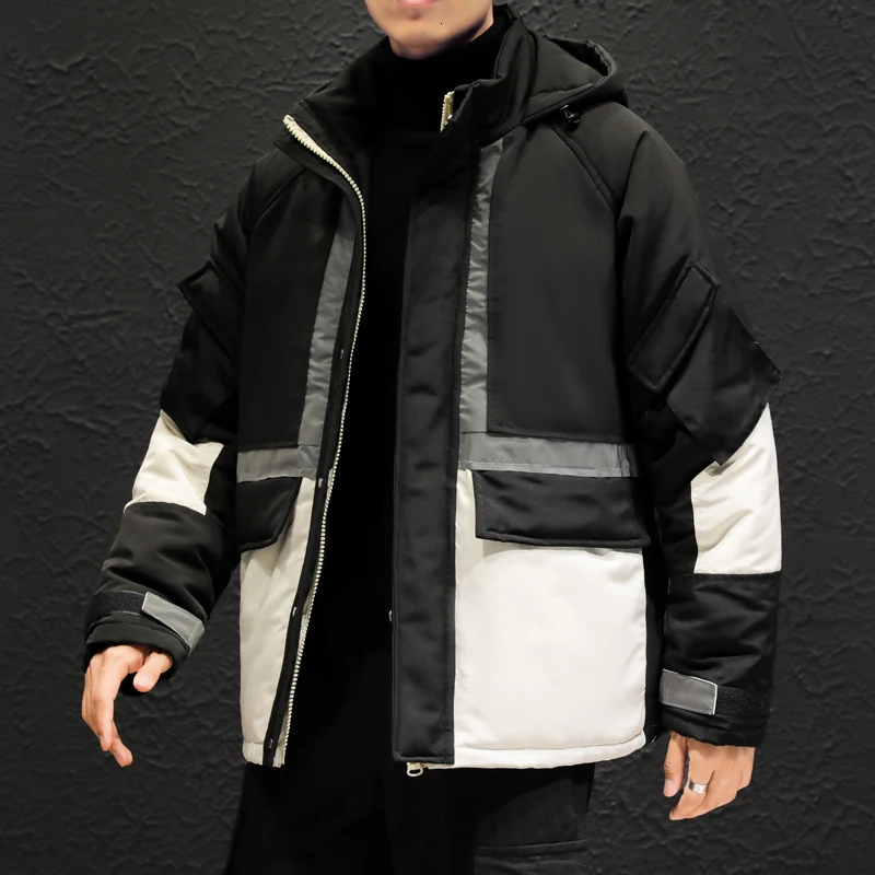 Men Winter Warm Thick Jacket Parkas Men Casual Parkas Coat Men Men's Hooded Parkas Male Multi-Pockets Overcoat Jackets 5XL