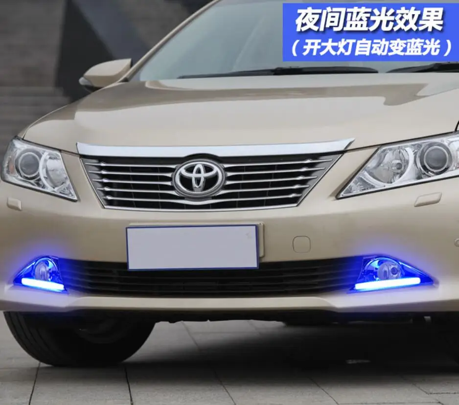 2009~ Camry Дневной светильник на открытом воздухе,! Светодиодный это только для справки, тумана светильник, 2 шт./компл., Reiz, prado, COROLLA