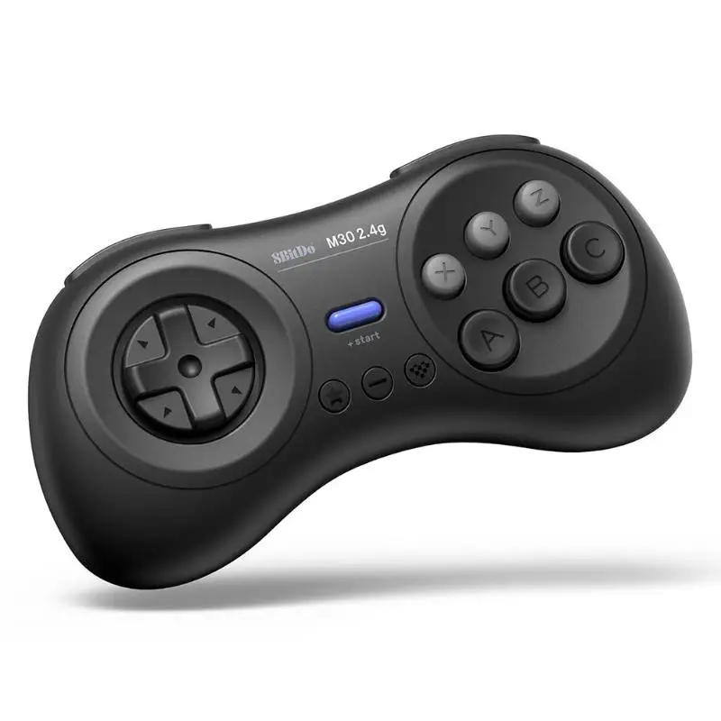 8Bitdo восемь бит зал M30 MD Мини версия 2,4G беспроводной ручка переключатель sega игровая консоль классический шесть клавиш макет