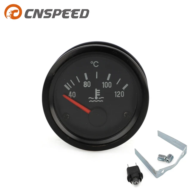 Temperature Gauges - Vision Black - Automotive Gauges - VDO - Gauges VDO  from Vehicle Controls