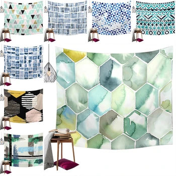 

Abstract Geometry Series Print Tapestry Wall Hanging Art Blanket Background Cloth Mat Decoration