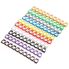 150 Pcs Cable Markers Colourful C-Type Marker Number Tag Label For 2-3mm Wire ► Photo 1/6
