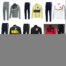 19 20 тренировочная куртка Corinthians Tigres UANL Palmeiras Ajaxes feyenoord Порто Бенфика для взрослых, комплект курток, футбольная Джерси