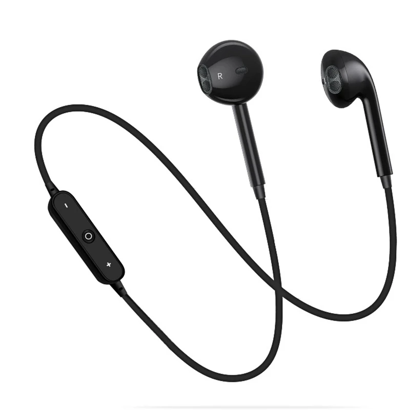 

Magnetic Wireless Bluetooth EarPhone，S6 Stereo Sport Bluetooth In-Ear Phone