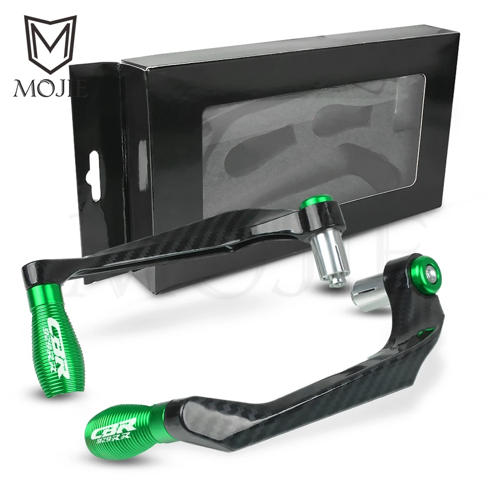 Для Honda CBR929RR CBR 929 RR 929RR CBR929 RR 2000-2002 2001 мотоцикл 7/" 22 мм руль тормоза сцепления Рычаги протектор - Цвет: Green