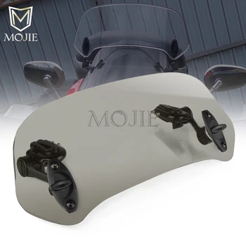 

Motorcycle Windshield Extension Spoiler Windscreen Air Deflector For Kawasaki Versys X300 VN 1500 1700 650 2000 900 750 VULCAN