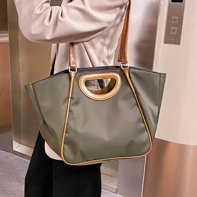 

VeryMe New Large Capacity Bags Womens Fashion Shoulder Tote Bag Casual Canvas Soft Female Handbags High Quality Trend Sac a main