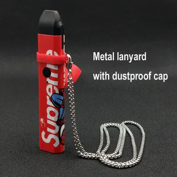 

Decoration Anti-fall Anti-skid stainless steel lanyard vapeband cap cover for nfix zero nord novo 2 rpm40 80 vinci x uwell