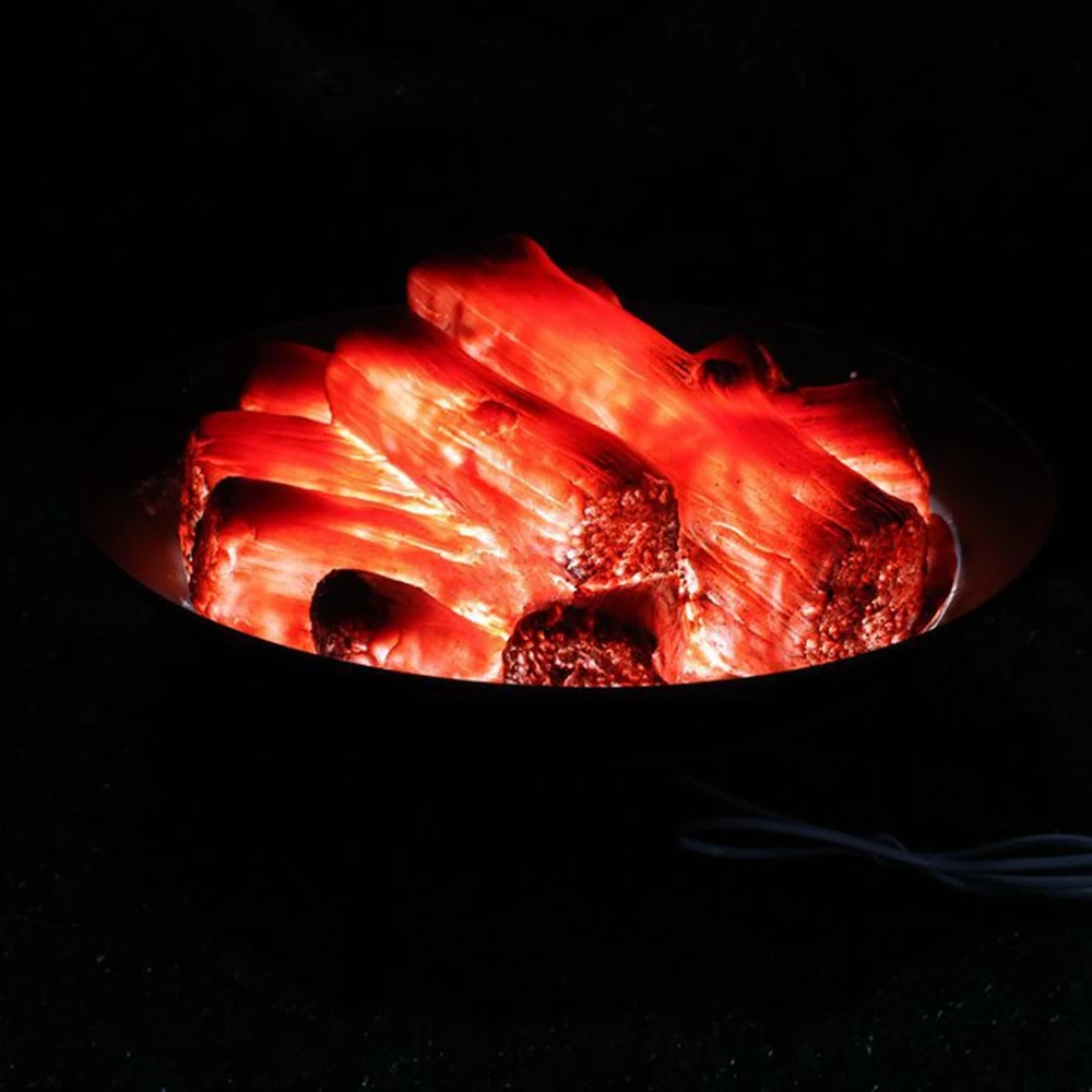 Имитация мангал поддельные пламя светодиодный светильник электронный декоративный реквизит на Хэллоуин