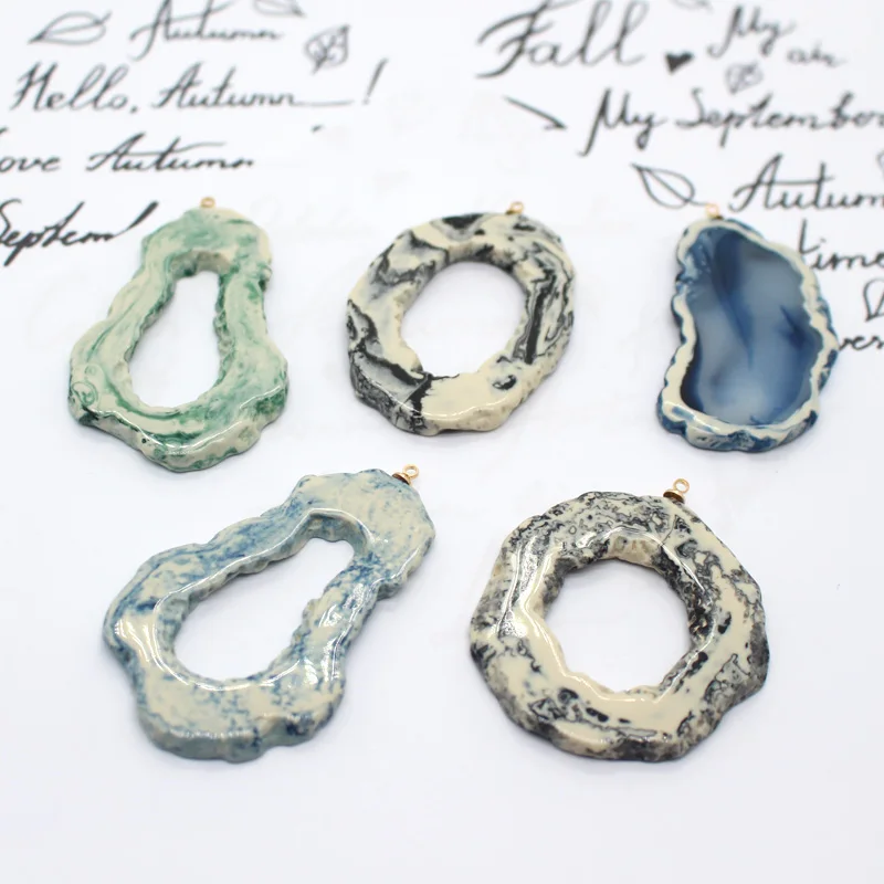 2 шт. подвески из эпоксидной смолы в богемном стиле | Украшения и аксессуары