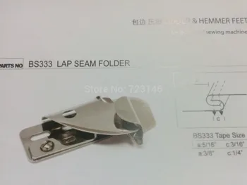 

MADE IN JAPAN LOCKSTITCH DOUBLE FOLD BIAS BINDER HEMMER&HEMMER FEET FOOT BS333 LAP SEAM FOLDER