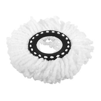 

2018 Home Use Super Soft Microfiber Home Cleaning Floor Mop Heads 360 Degree Rotation Cleaning Replacement Round Floor Mops