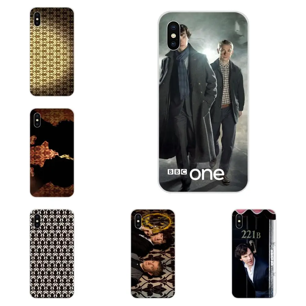 Diy Drawing TPU For Xiaomi Redmi Note 2 3 3S 4 4A 4X 5 5A 6 6A Pro Plus Sherlock Holmes Live In Door 221b | Мобильные телефоны и