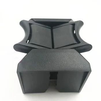 

Insert Cup Holders Divider ABS plastic Black Interior Center Console Replacement Foldable